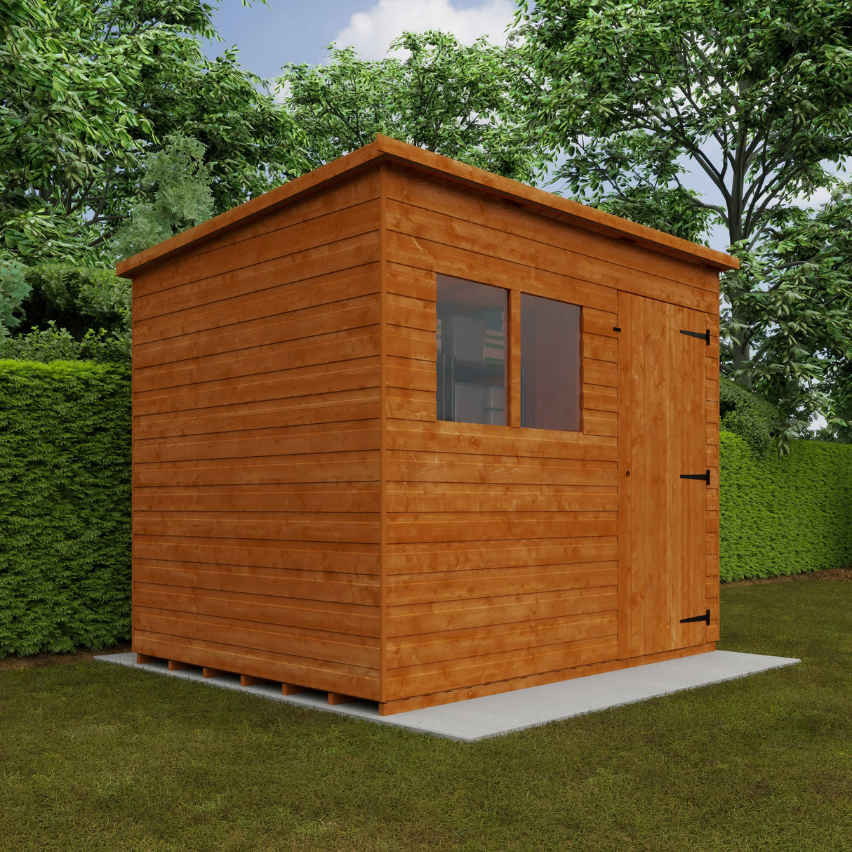 Pent Shiplap Garden Shed