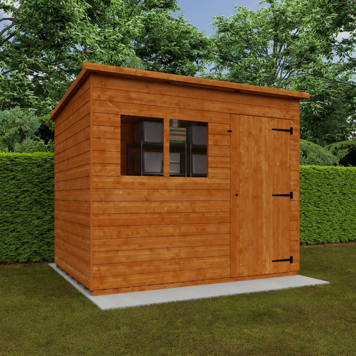 Pent Shiplap Garden Shed