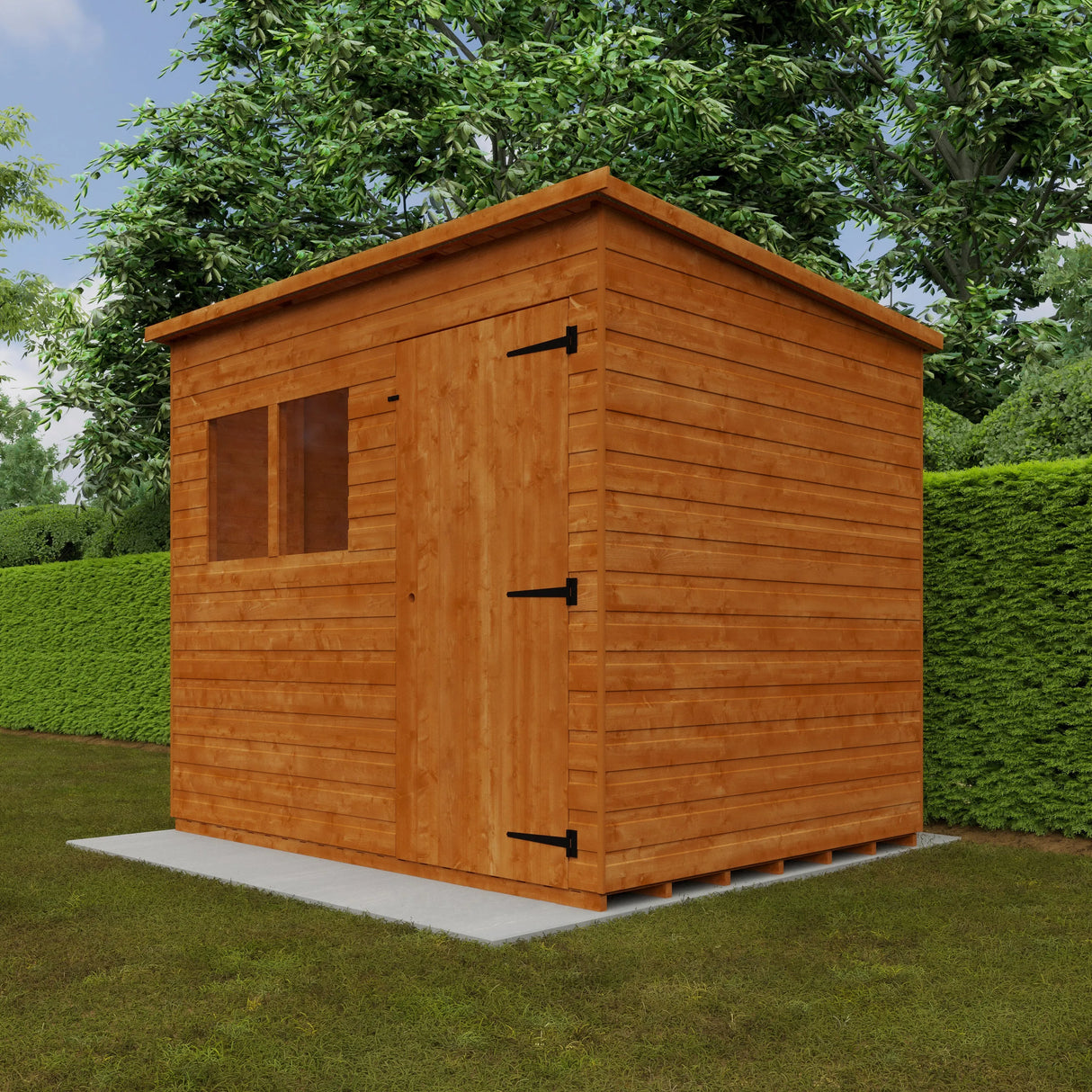 Pent Shiplap Garden Shed