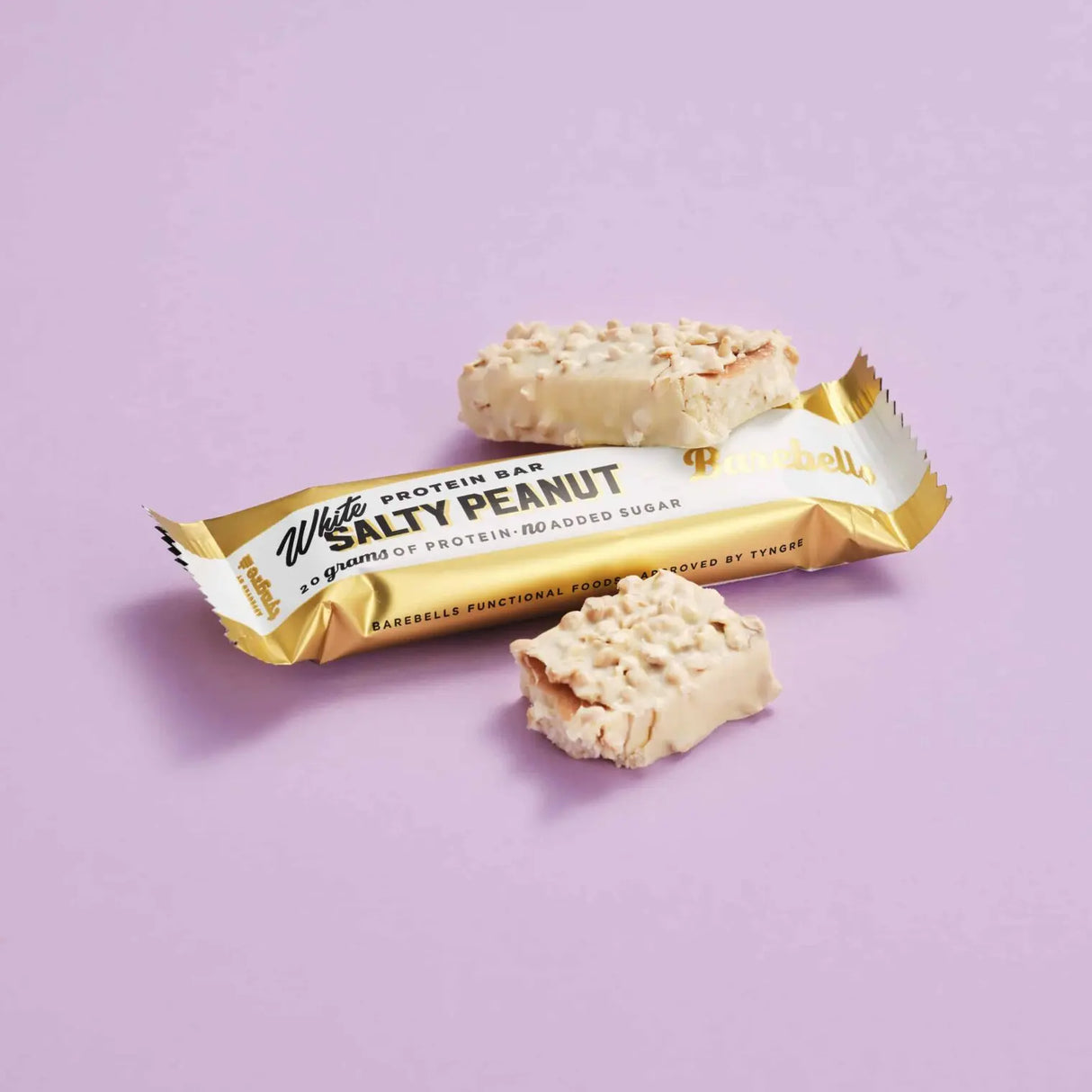 Barebells Original Protein Bar 12x55g - White Chocolate Salty Peanut