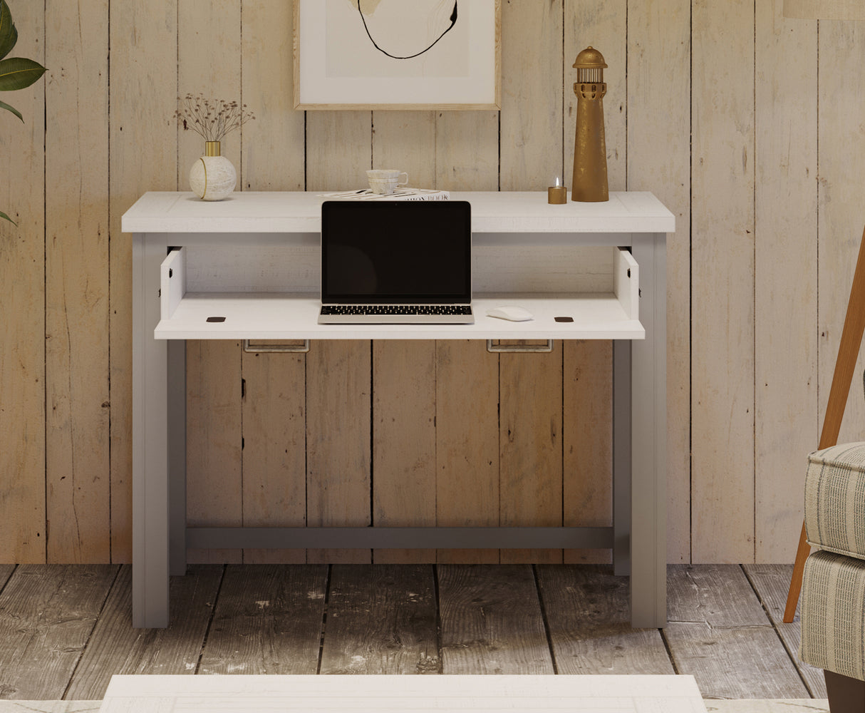 Greystone - Hidden Spacesaver Desk