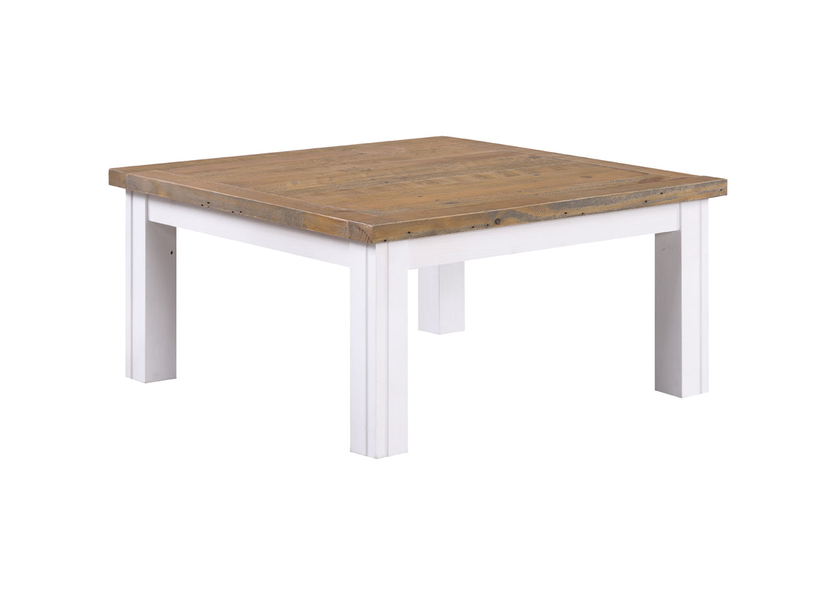 Splash of White - Low Square Coffee Table