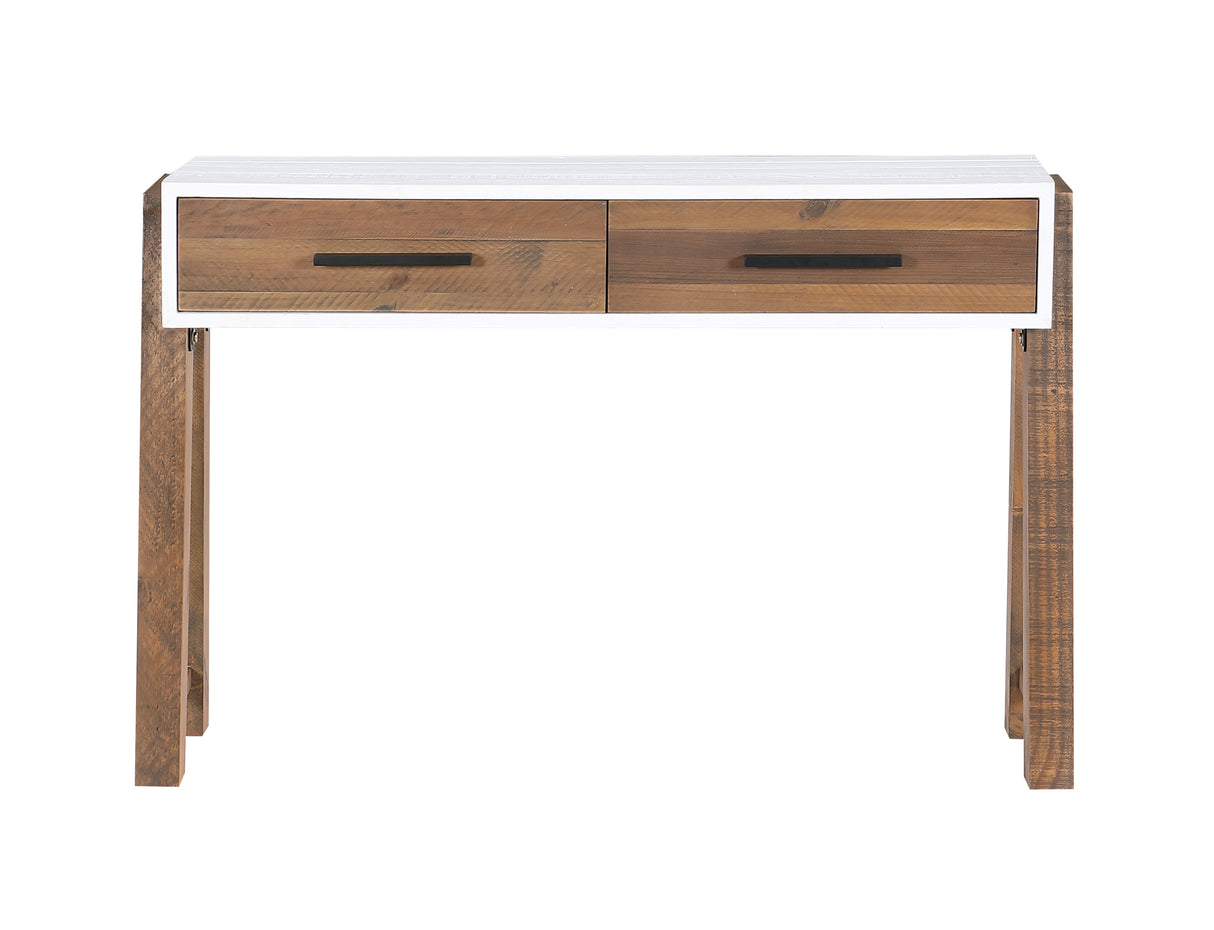 Trinity  - Reclaimed Console Table Open