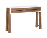 Trinity  - Reclaimed Console Table Open