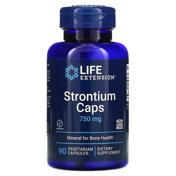 Life Extension Strontium Caps - 90 vcaps