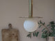 houseof. Plate Pendant Ceiling Light in Brass