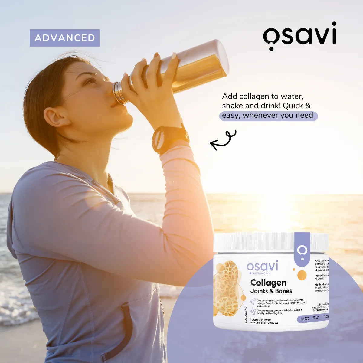 Osavi Collagen Peptides - Joints & Bones – 150.9g