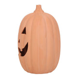 23cm Terracotta Pumpkin Ornament - Lacona Home 