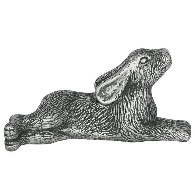 Silver Terracotta Hare Garden Ornament - Lacona Home 