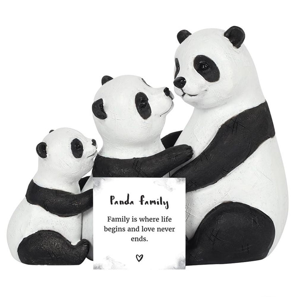 Panda Family Ornament - Lacona Home 