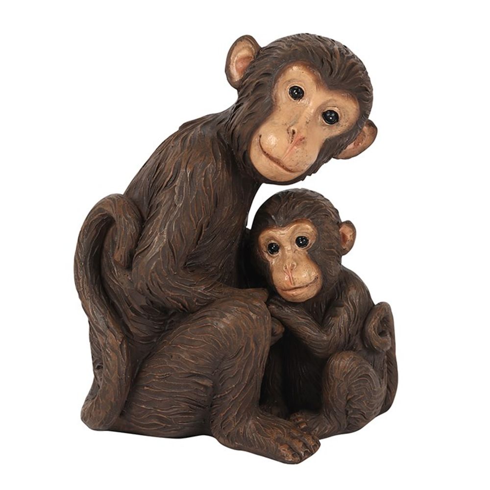 Monkey Mother and Baby Ornament - Lacona Home 