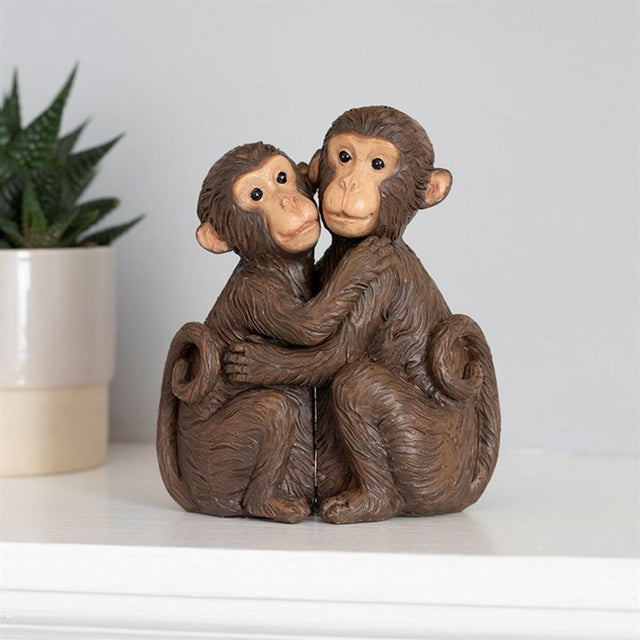 Monkey Couple Ornament - Lacona Home 