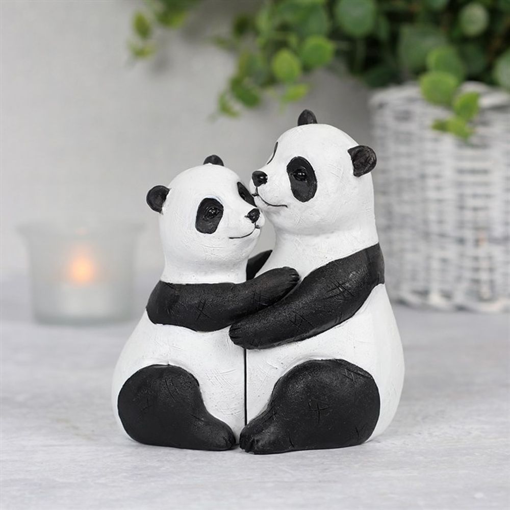 Panda Couple Ornament - Lacona Home 