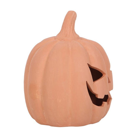 12.5cm Terracotta Pumpkin Ornament - Lacona Home 