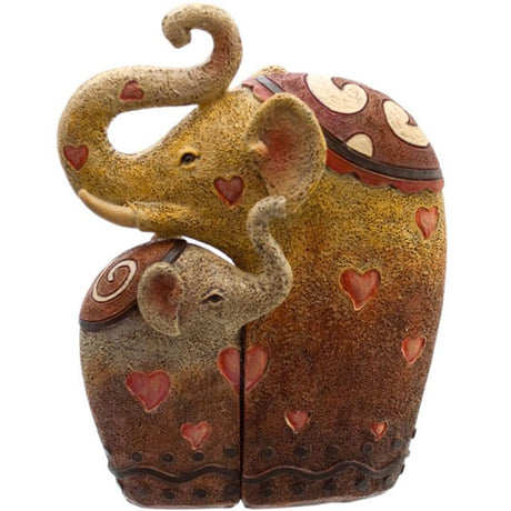 Elephants Resin Ornament - Lacona Home 