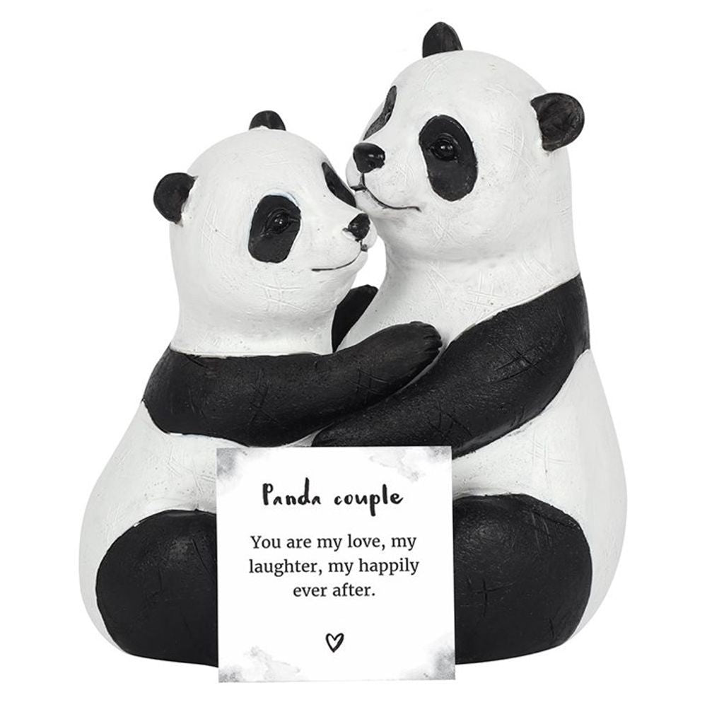 Panda Couple Ornament - Lacona Home 