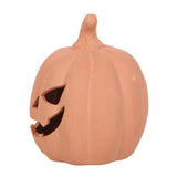 12.5cm Terracotta Pumpkin Ornament - Lacona Home 