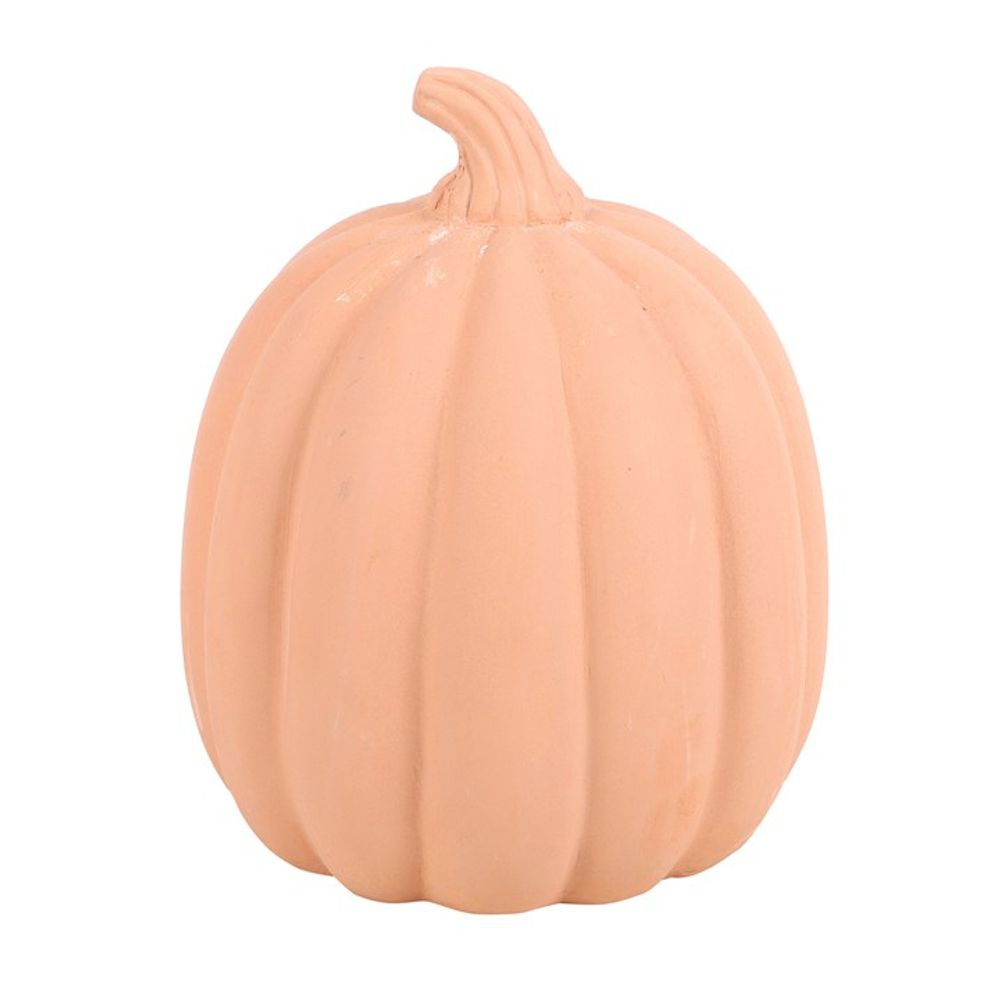 15cm Terracotta Pumpkin Ornament - Lacona Home 