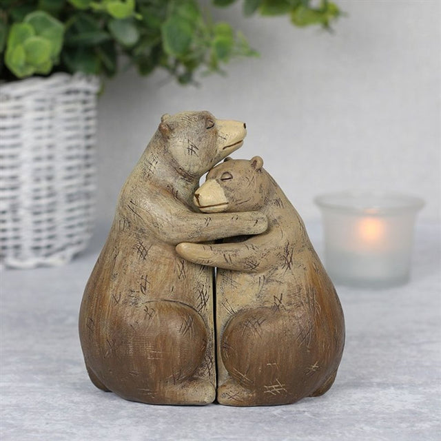 Bear Hug Couple Ornament - Lacona Home 