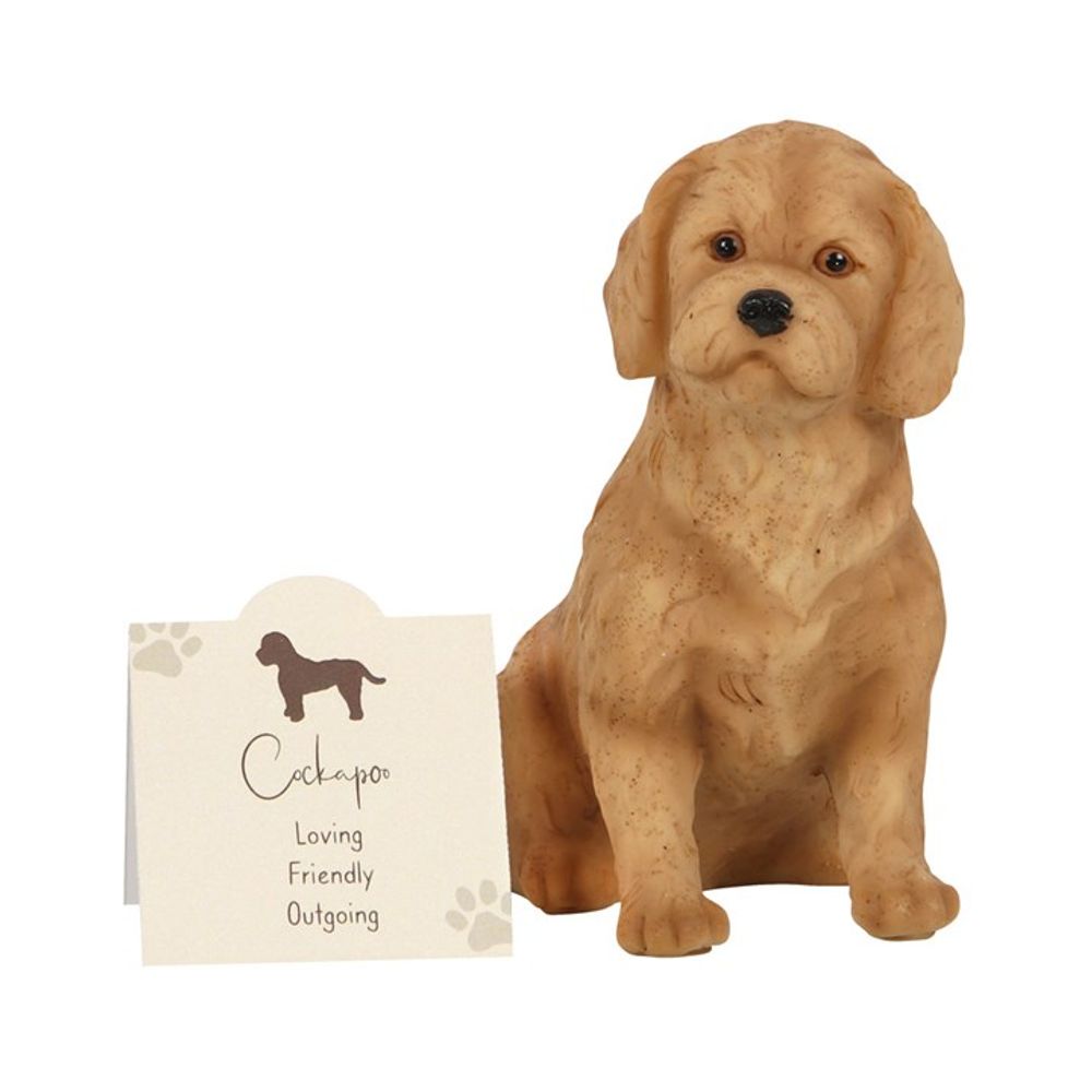 Cockapoo Resin Dog Ornament - Lacona Home 