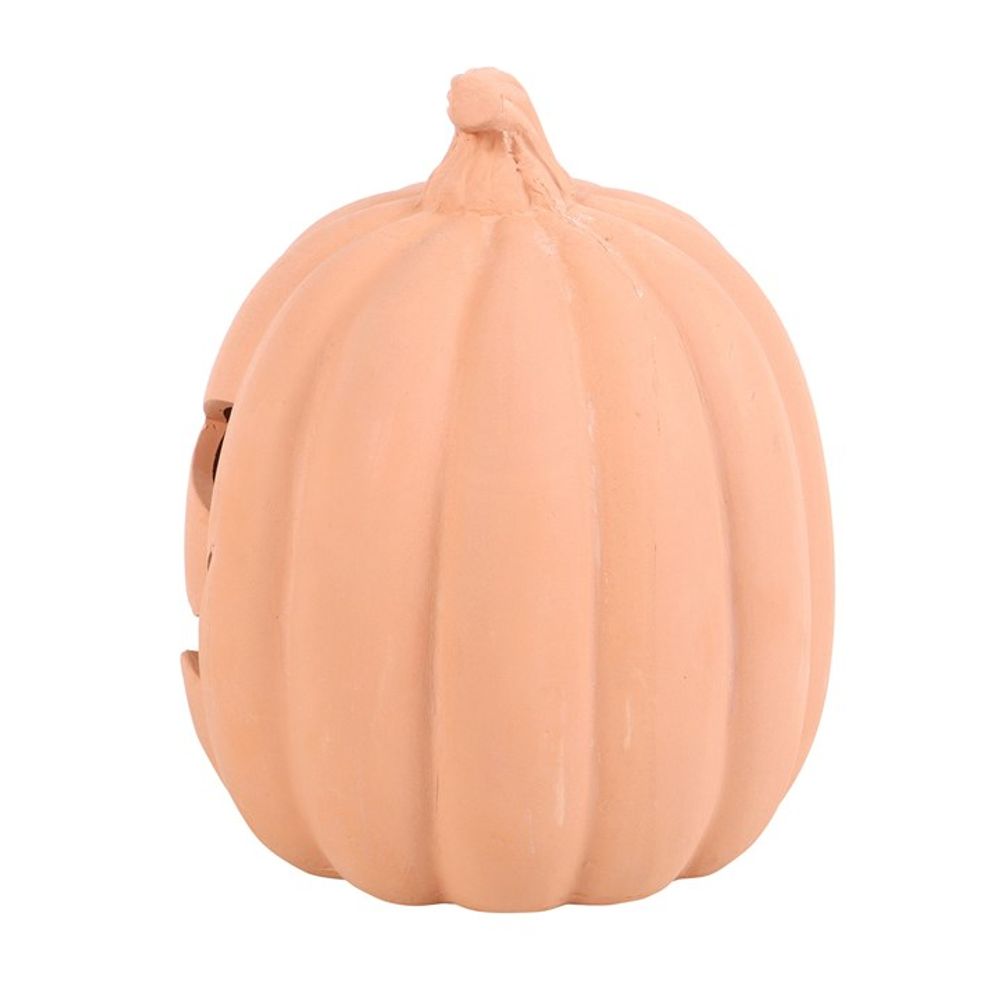 15cm Terracotta Pumpkin Ornament - Lacona Home 