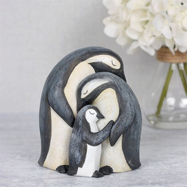 Penguin Family Ornament - Lacona Home 