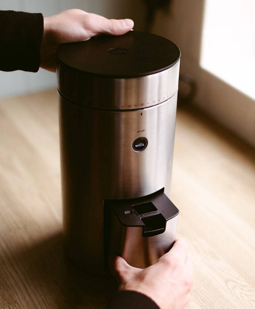 Wilfa Uniform Coffee Grinder Silver (Non-Retail Packaging)